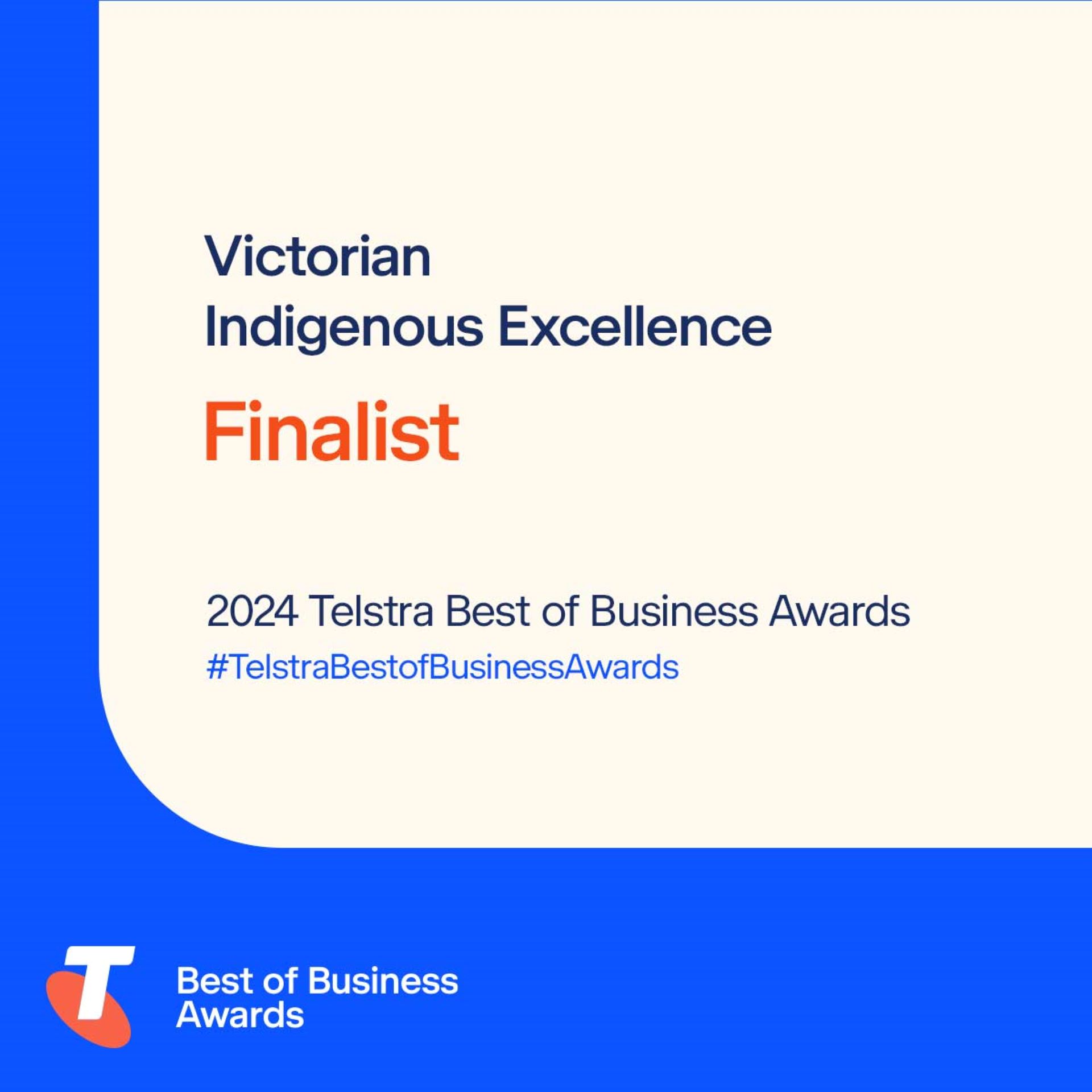 Telstra Awards Finalist